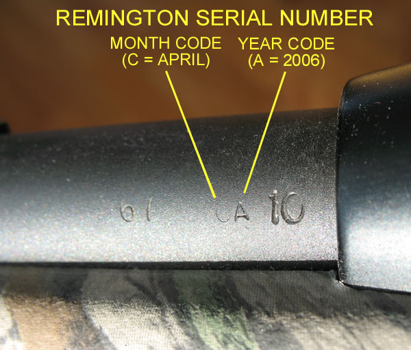 rifle serial number search